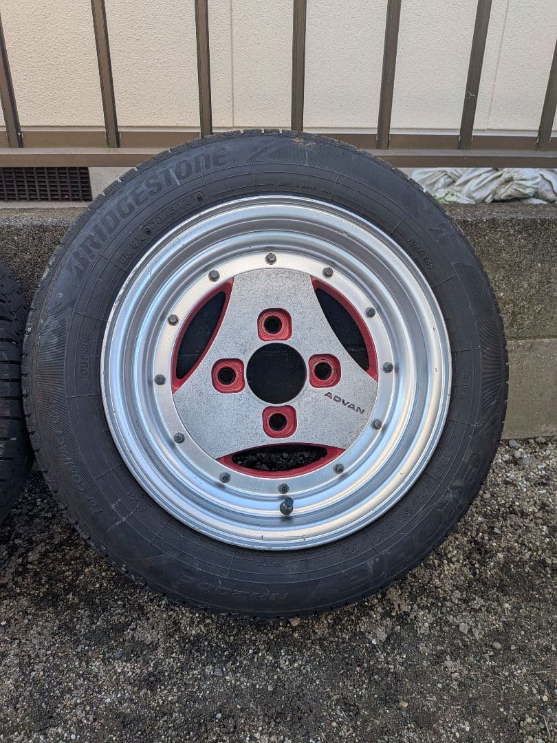 専用　ADVAN 13インチ ホイールセット BRIDGESTONE