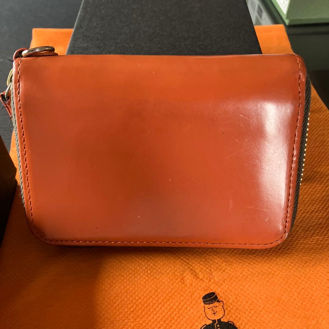 PORTER オレンジレザーキーケース