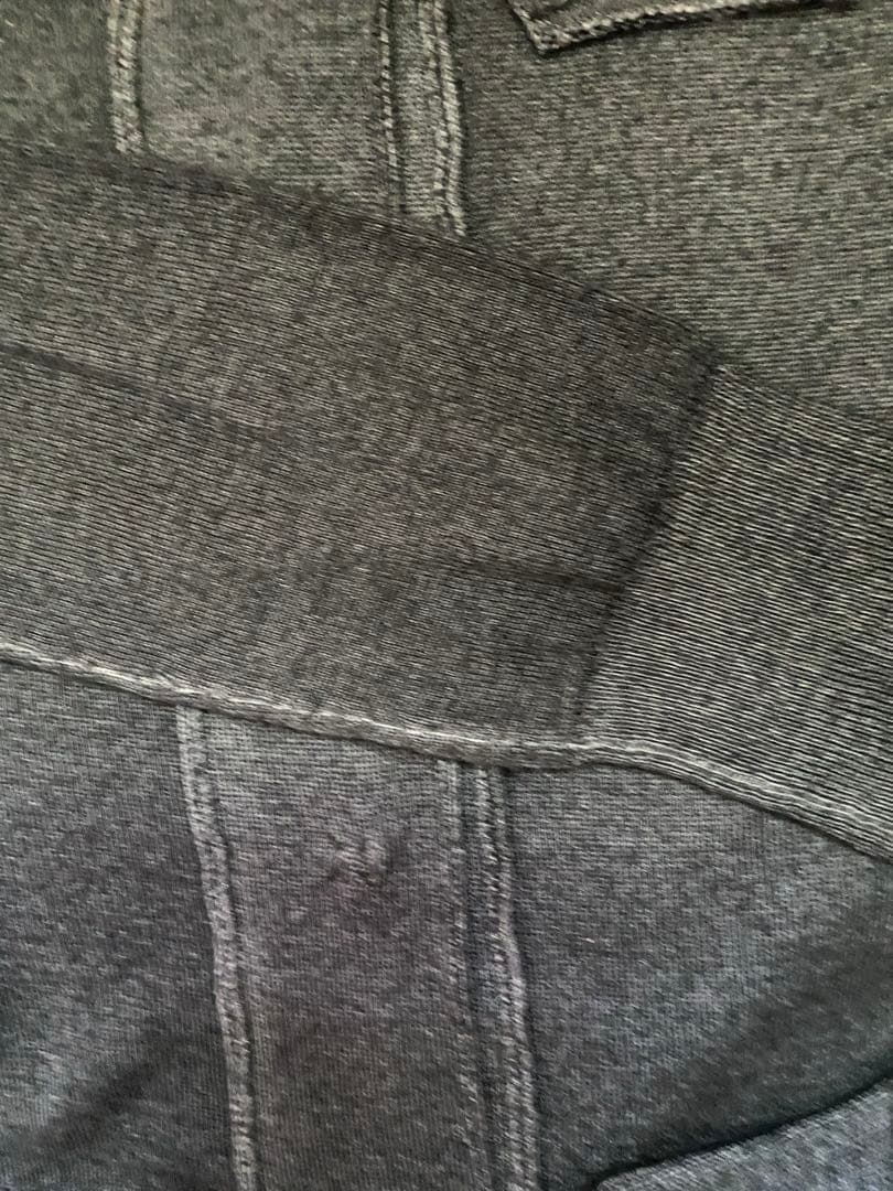 PRADA グレー リボン付きカーディガン