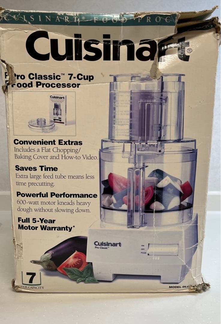 【クイジナート】フードプロセッサー DLC-10S & ブレードホルダーセット