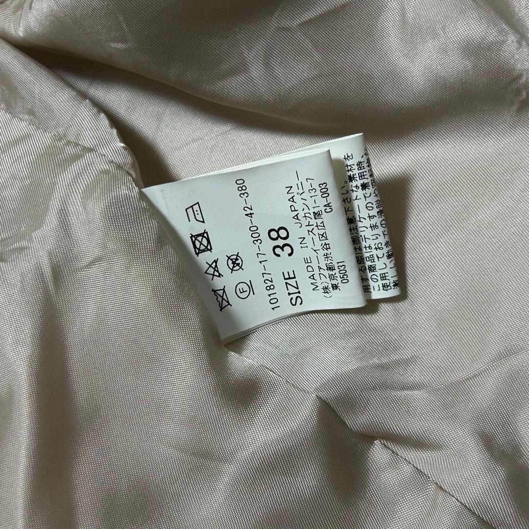 美品✨ANAYI アンゴラシャルム ショートコート 38 ピンク