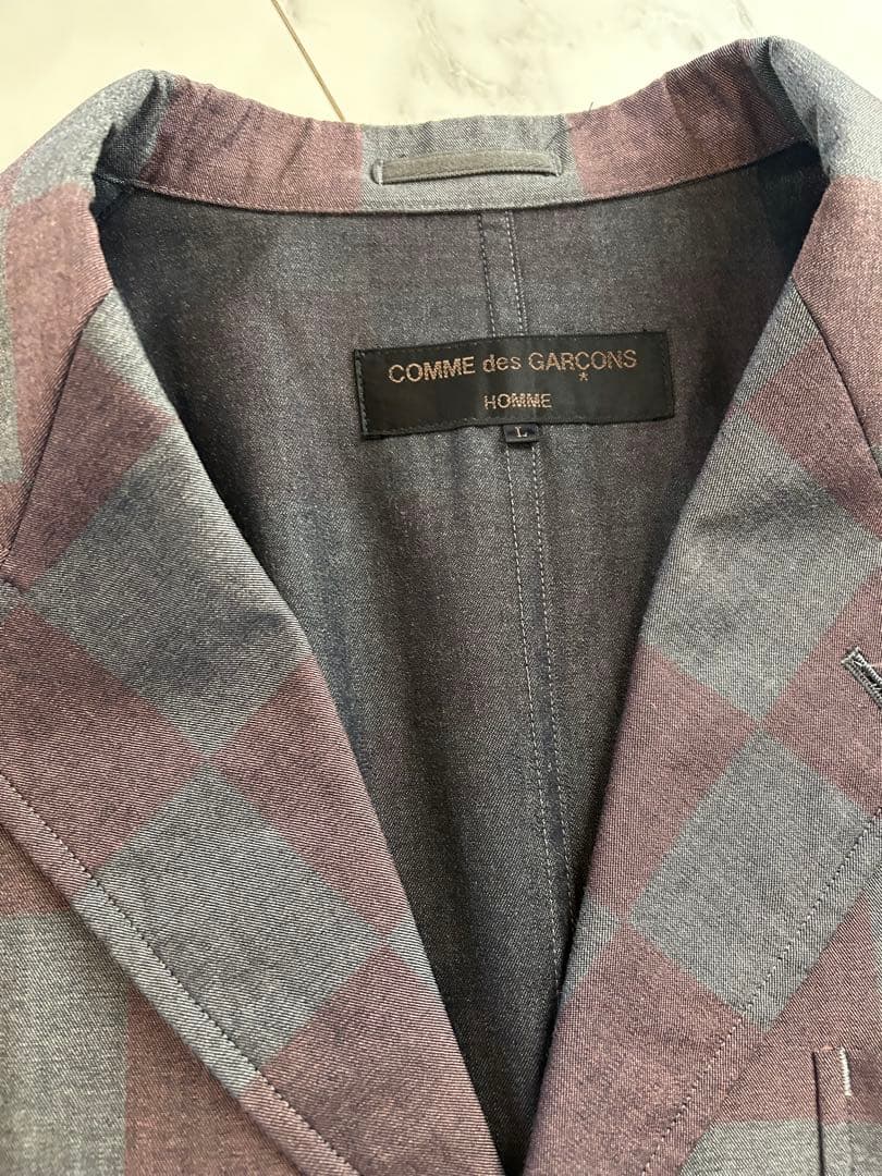 AD2001 田中オム　アーカイブ　コムデギャルソンオム　セットアップ