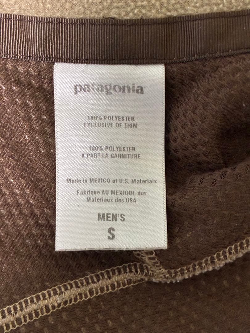patagonia フリースベスト ベージュ