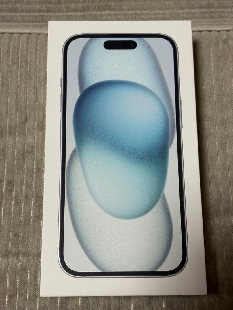 iPhone 15 ブルー 128GB 箱付き