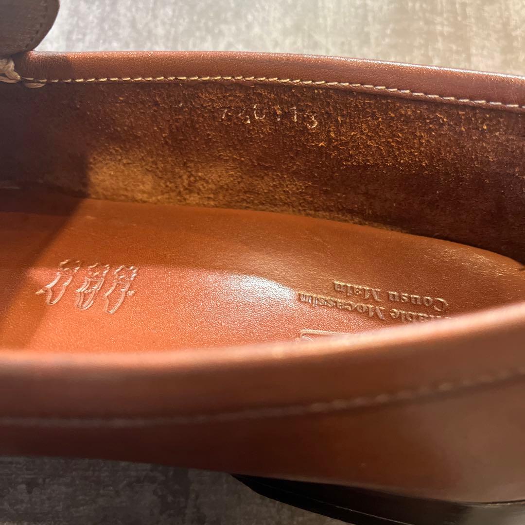 PARABOOT ブラウン　ローファー　スリッポン7 1/2