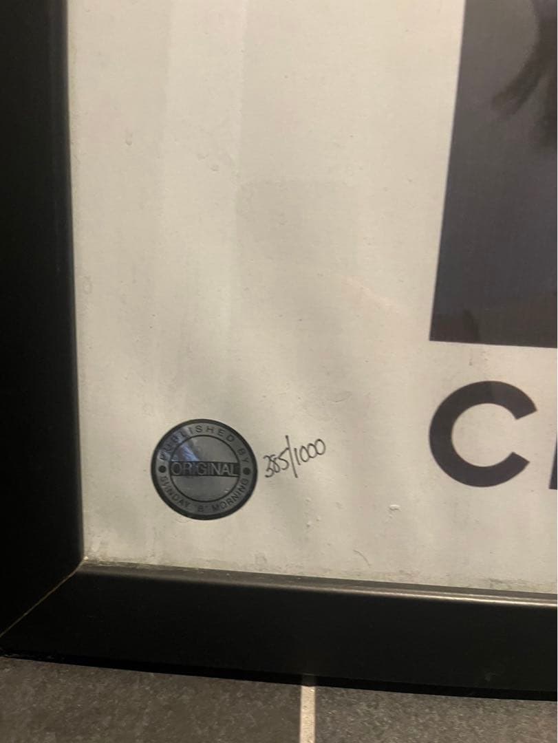 【2セット】Chanel シャネルTwiggy&No 5 額入り