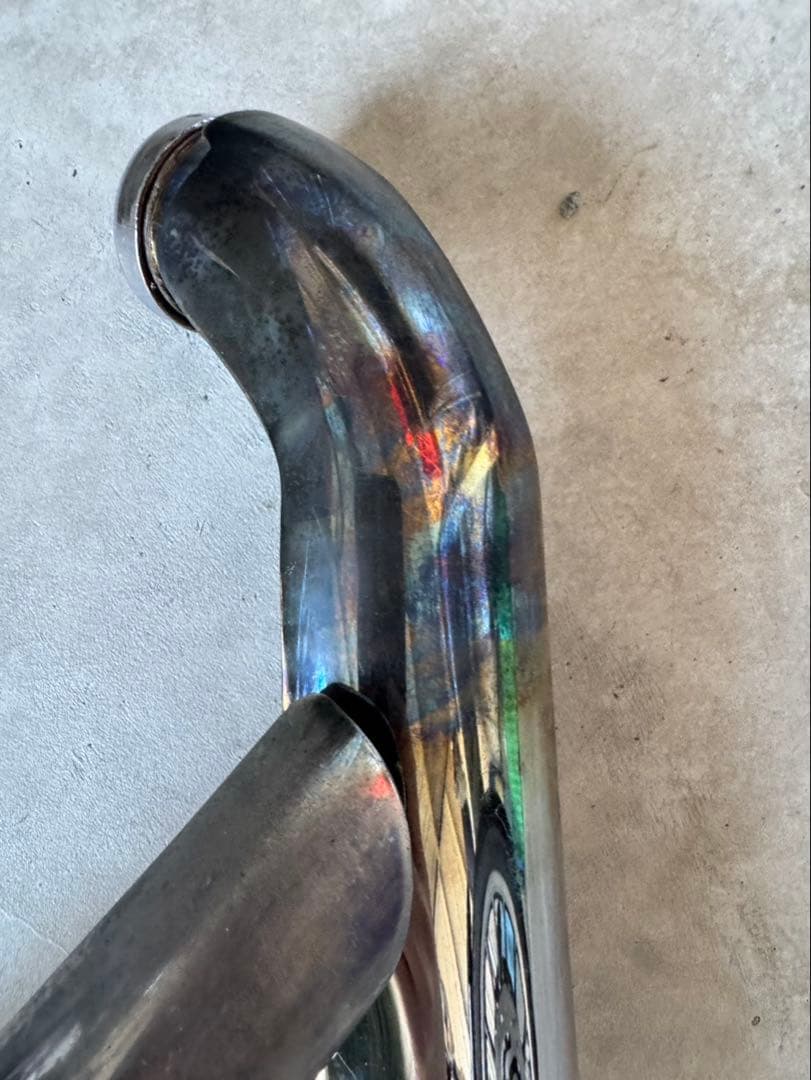 HarleyーDavidson HD 純正optionターンアウトマフラーセット