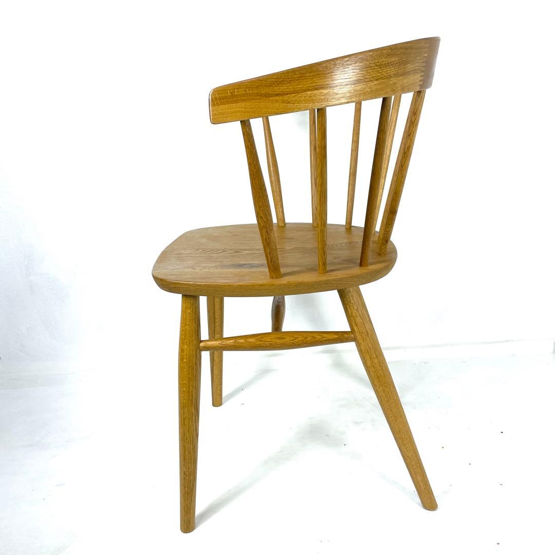 マルケッシュ　ダイニングチェア　関家具　肘付き　オイル仕上げ