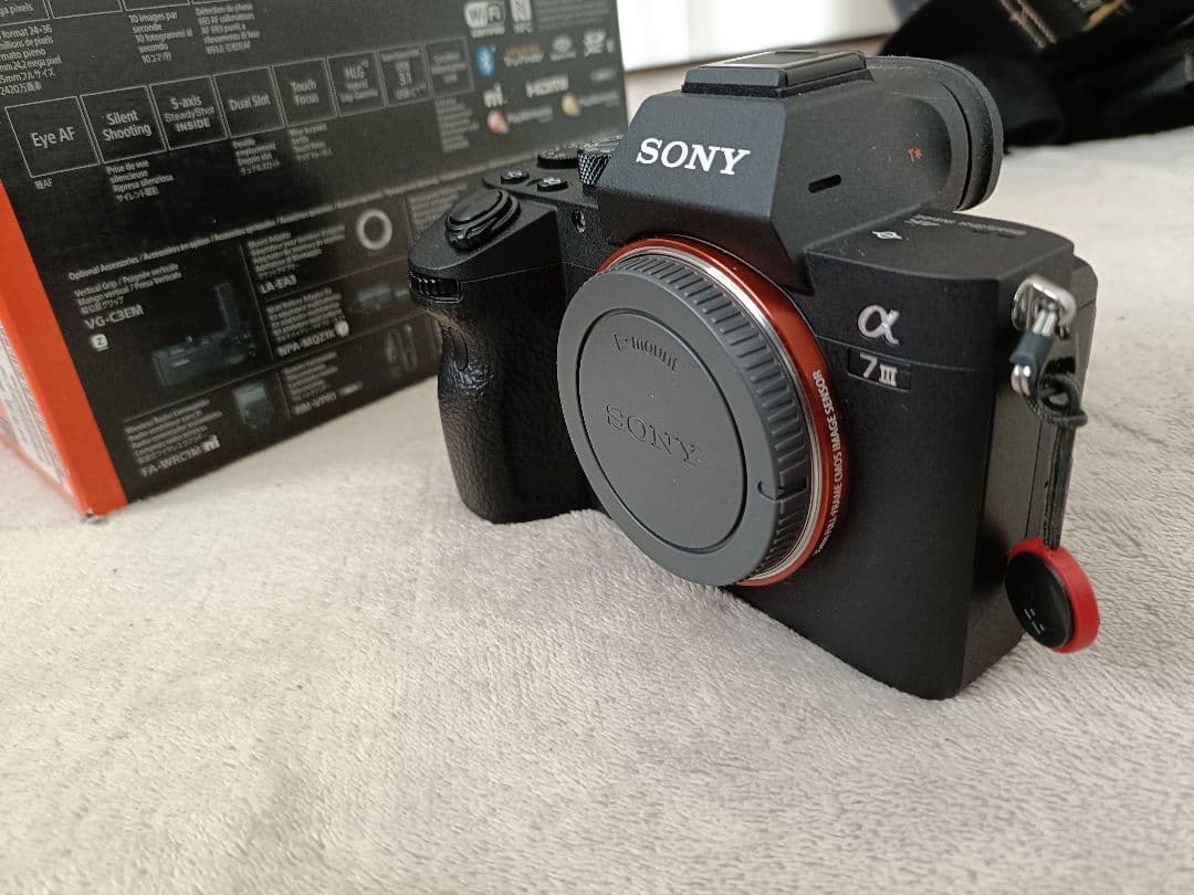 SONY α7ⅲ　シャッター回数　1982回　超美品　柿の種