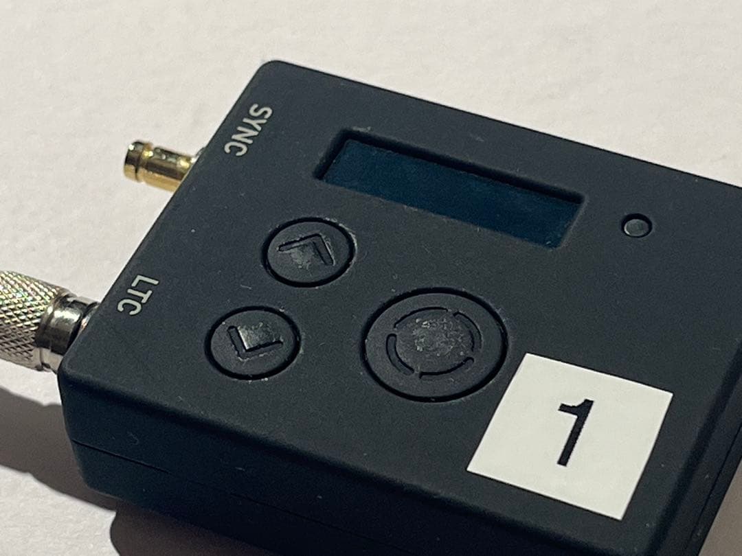 UltraSync ONE タイムコード同期①