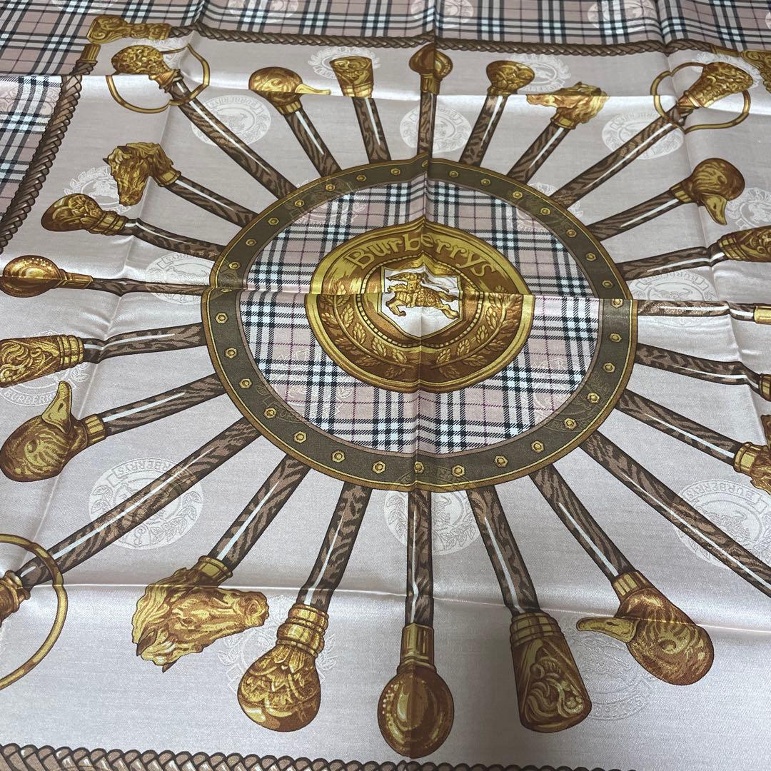 H*a様 Burberrys シルク&コットンハンカチ ーフ3枚セット