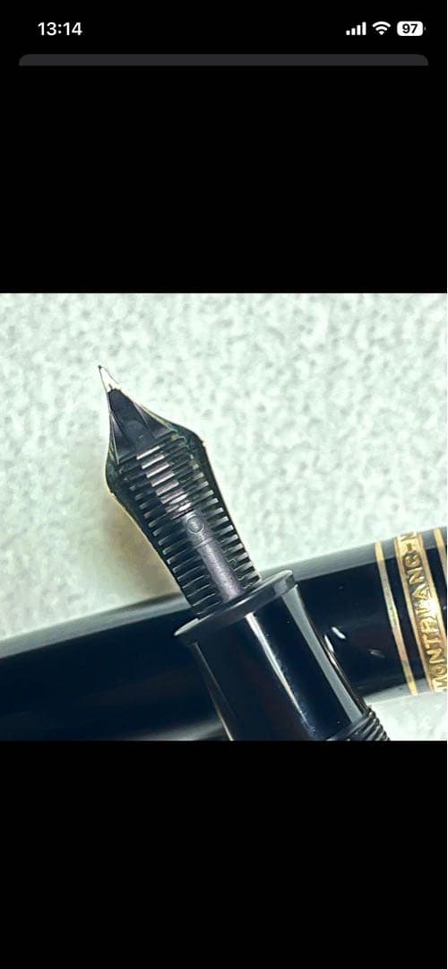 モンブラン 万年筆 マイスターシュテュック 149 18K 750(F)