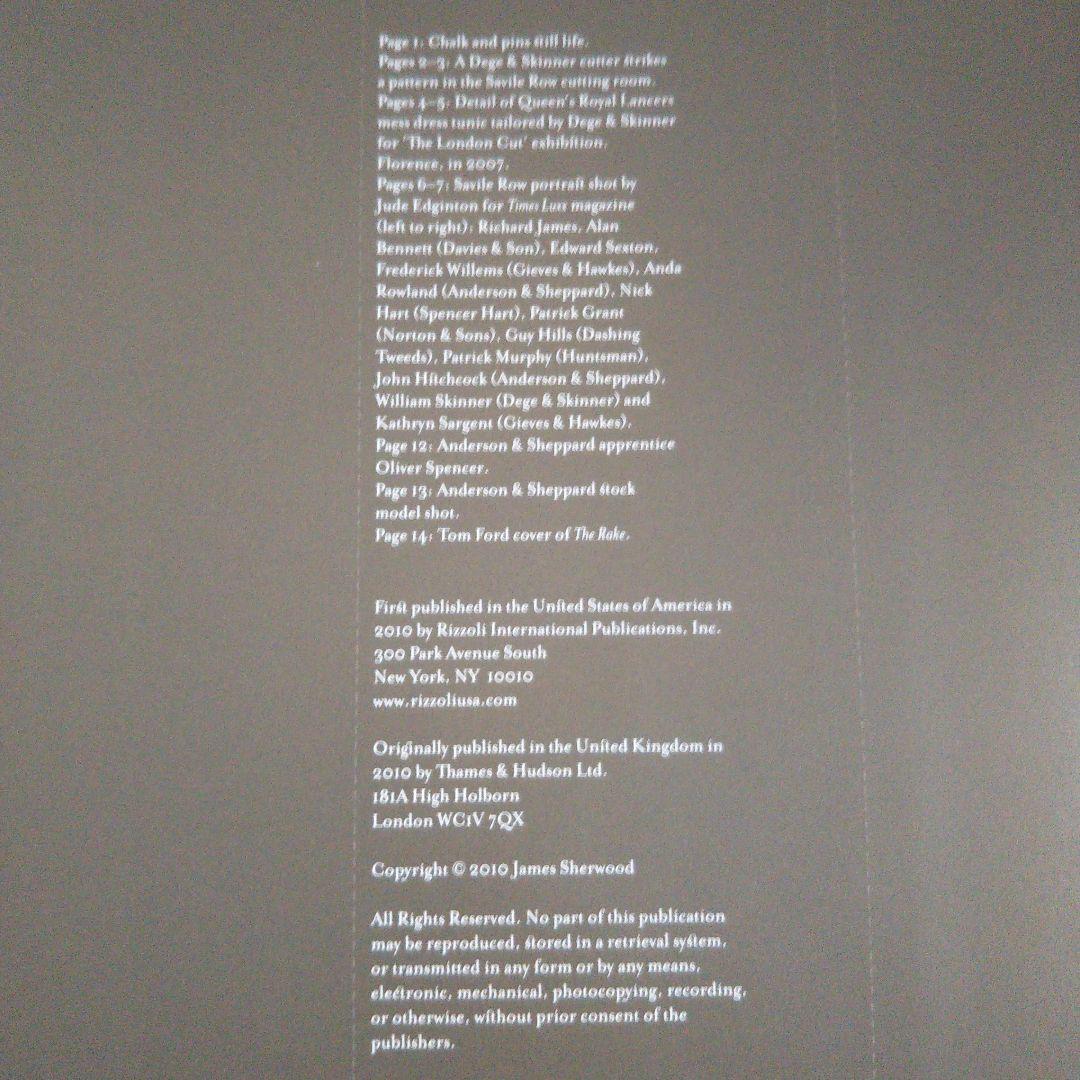 BESPOKE：THE MEN'S STYLE OF SAVILE ROW