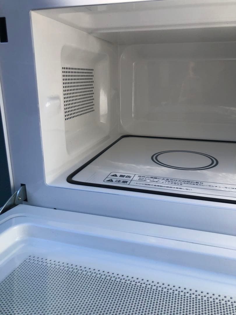 ⭐︎最終値下げ⭐︎【美品】 無印良品 電子レンジ ホワイト 白 MJ-SER18A