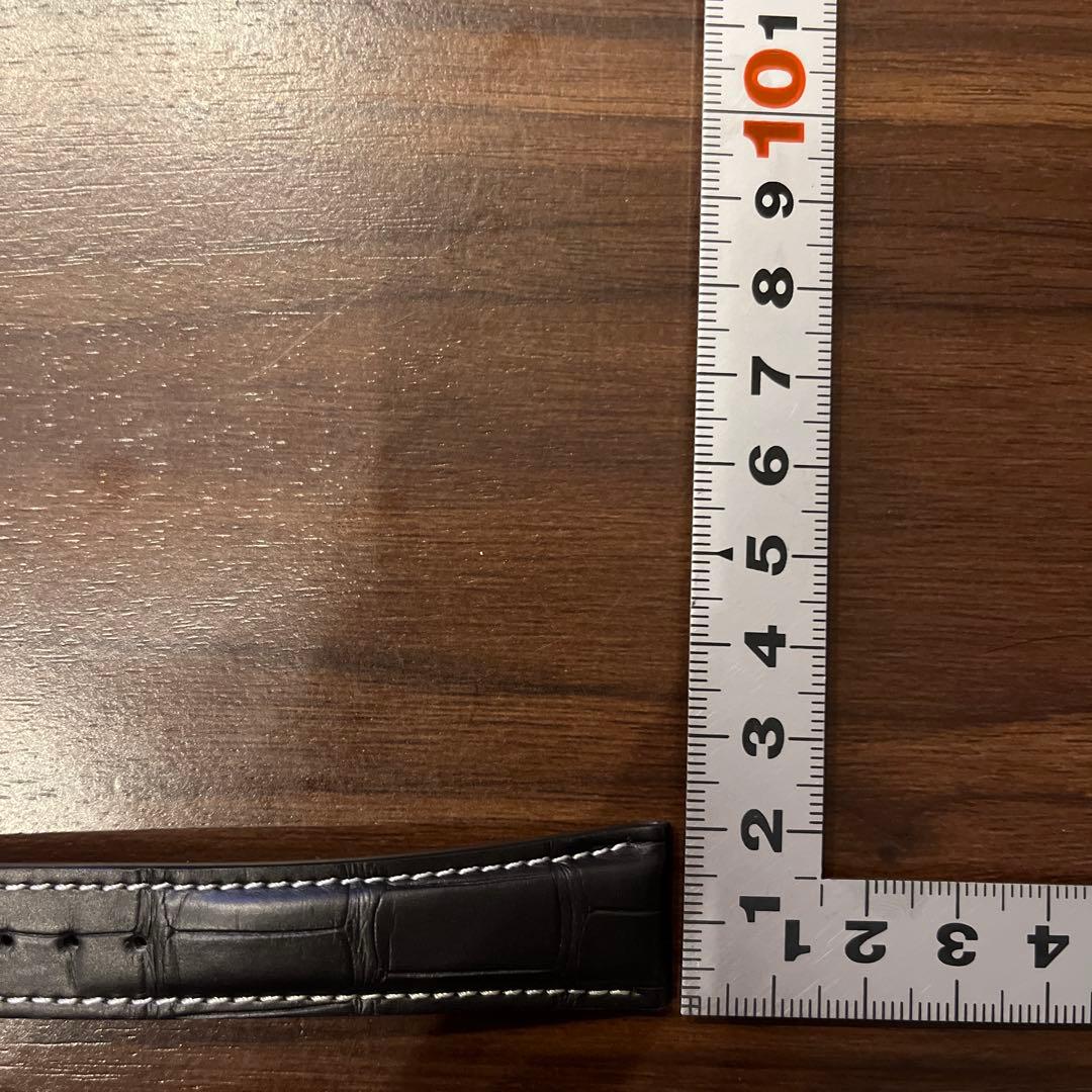 【ジャンルソー】アリゲーターストラップ　ブラック