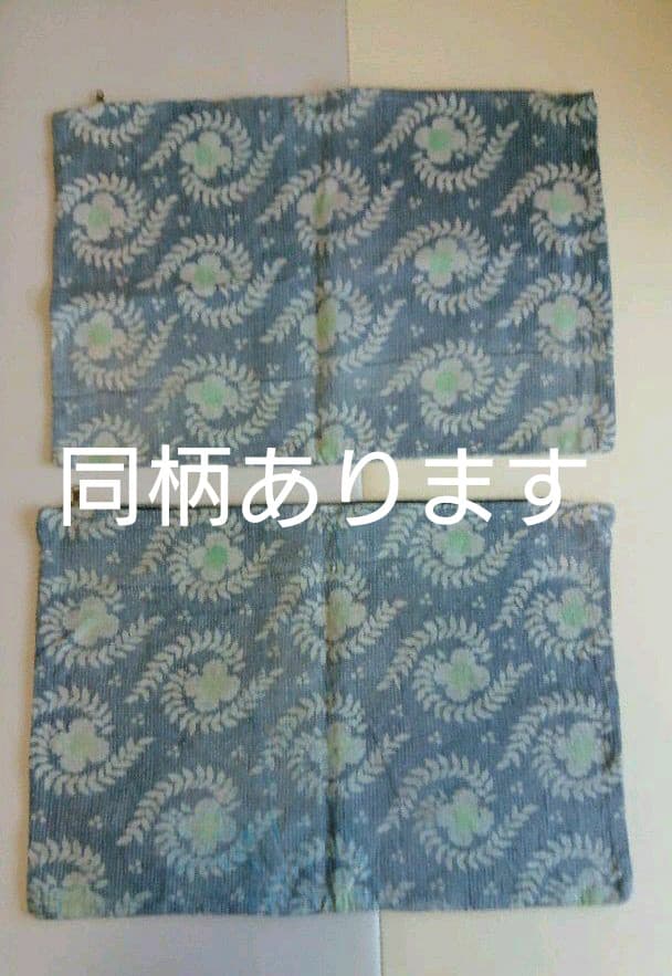 男前 渋い色 カンタキルトクッションカバー ラリーキルト 昭和レトロ 襤褸