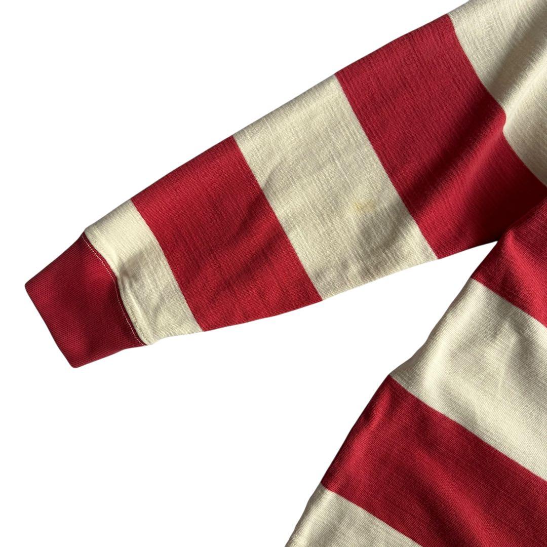 ラグビー ビンテージ 00s ポロラルフローレン ボーダー ラガーシャツ USA