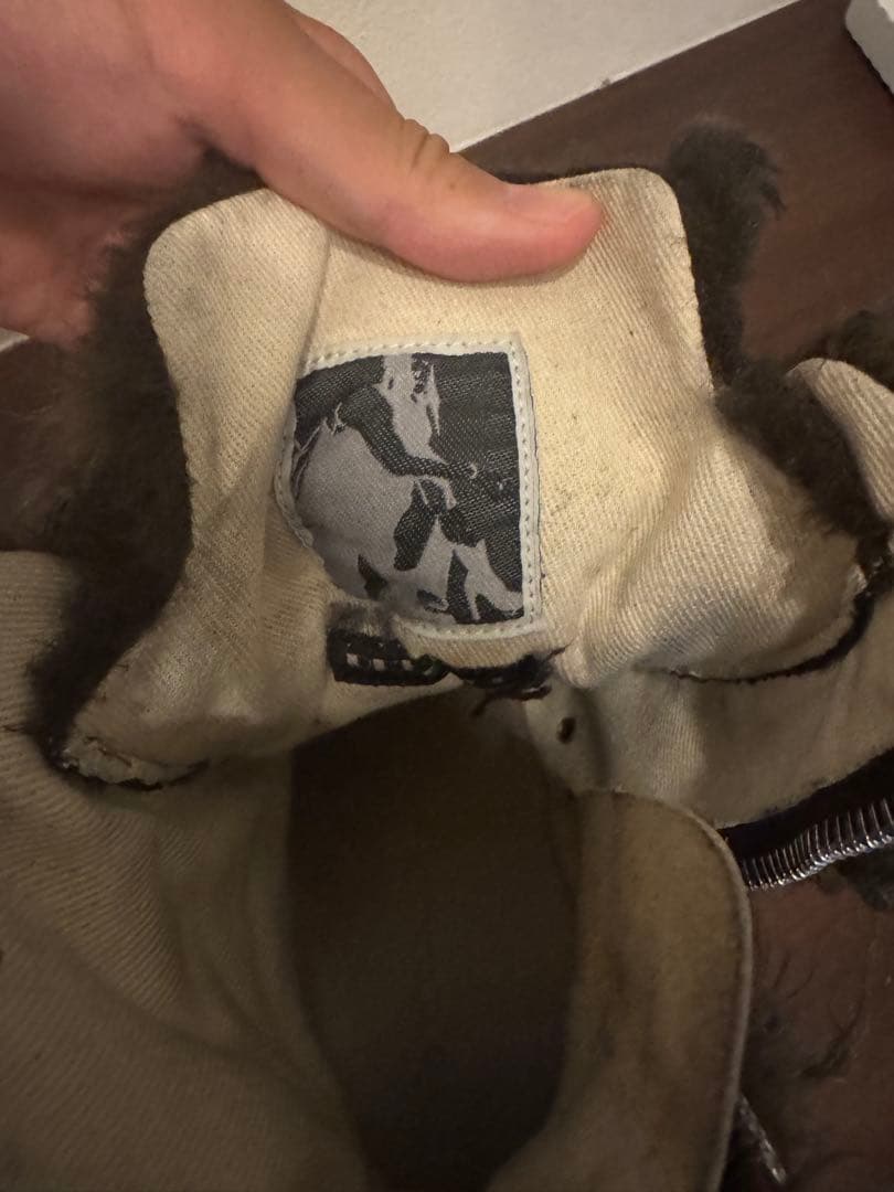 靴 rickowens fur boots